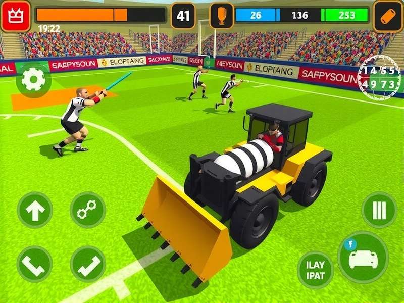 Bhopal Rugby Bulldozers Gameplay Screenshot